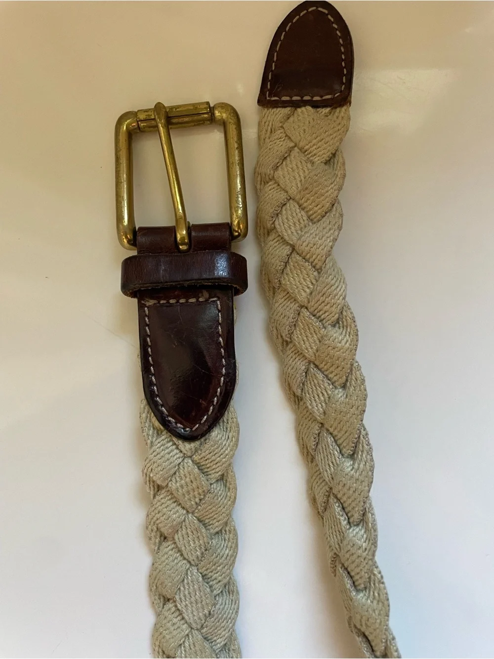 GAP Braided Belt Y2K